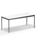 USM Haller table pearl gray white laminate (T69)