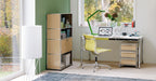 USM Haller table pearl gray white laminate (T59)